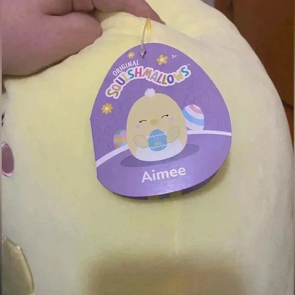 Squishmallow Aimee the Easter Chick 16 inch NWT - Picture 11 of 11